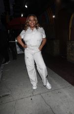 SHERRI SHEPHERD Out for Dinner at Craig