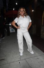 SHERRI SHEPHERD Out for Dinner at Craig