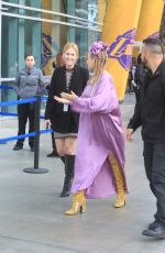 SIA FURLER Arrives at Lakers Playoff Game at Crypto.com Arena in Los Angeles 04/24/2023