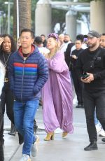 SIA FURLER Arrives at Lakers Playoff Game at Crypto.com Arena in Los Angeles 04/24/2023