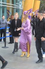 SIA FURLER Arrives at Lakers Playoff Game at Crypto.com Arena in Los Angeles 04/24/2023