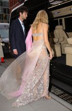 SIENNA MILLER Leaves and Event in New York 04/27/2023