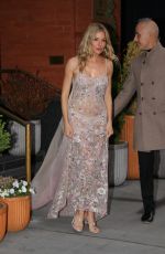 SIENNA MILLER Leaves and Event in New York 04/27/2023