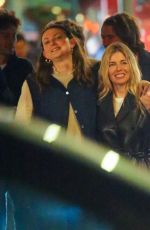 SIENNA MILLER Night Out with Friends in New York 04/22/2023 