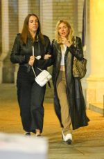 SIENNA MILLER Night Out with Friends in New York 04/22/2023 
