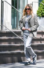 SIENNA MILLER Out and About in New York 04/19/2023