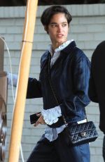 SOFIA BOUTELLA Arrives at a Meeting at Chateau Marmont in Los Angeles 04/20/2023