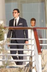 SOFIA RICHIE and Elliot Grainge Arrives at Hotel du Cap-Eden-Roc in Antibes 04/21/2023