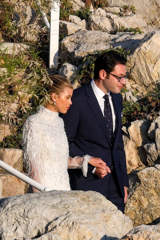 SOFIA RICHIE and Elliot Grainge Arrives at Hotel du Cap-Eden-Roc in Antibes 04/21/2023