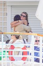 SOFIA RICHIE Enjoys Breakfast at Cap Eden Roc Hotel in Cap d