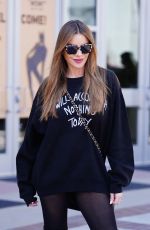 SOFIA VERGARA Arrives at America