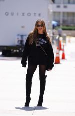 SOFIA VERGARA Arrives at America