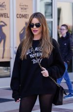 SOFIA VERGARA Arrives at America