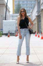 SOFIA VERGARA Arrives at America