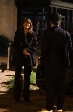 SOPHIE MARCEAU Leaves Family Dinner at Club Marigny in Paris 04/25/2023
