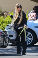 STACY FERGIE FERGUSON at Sunday Church in Brentwood 04/02/2023 