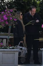 STACY FERGIE FERGUSON at Sunday Church in Brentwood 04/02/2023 