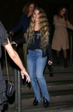 STACY FERGIE FERGUSON Out for Dinner at Baltaire Restaurant in Brentwood 04/08/2023