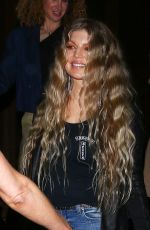 STACY FERGIE FERGUSON Out for Dinner at Baltaire Restaurant in Brentwood 04/08/2023