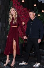 STACY KEIBELER Leaves Dinner at Catch Steak LA in West Hollywood 04/01/2023