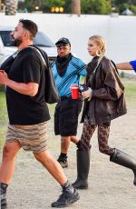 STELLA MAXWELL Arrives at Coachella Music and Arts Festival in Indio 04/16/2023