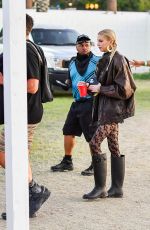 STELLA MAXWELL Arrives at Coachella Music and Arts Festival in Indio 04/16/2023