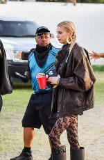 STELLA MAXWELL Arrives at Coachella Music and Arts Festival in Indio 04/16/2023