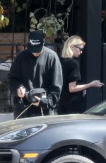 STELLA MAXWELL Out for Lunch with a Friend at Little Dom