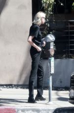STELLA MAXWELL Out for Lunch with a Friend at Little Dom