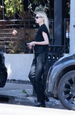 STELLA MAXWELL Out for Lunch with a Friend at Little Dom