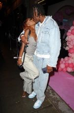 TANYA MANHENGA Arrives at PrettyLittleThing Showroom Launch in London 04/12/2023