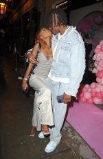 TANYA MANHENGA Arrives at PrettyLittleThing Showroom Launch in London 04/12/2023