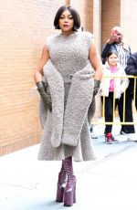 TARAJI P. HENSON Arrives at The View in New York 04/06/2023