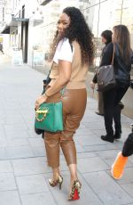 TATYANA ALI Arrives at Good Day New York 04/04/2023