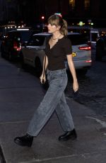 TAYLOR SWIFT Night Out in New York 04/17/2023