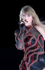 TAYLOR SWIFT Performs at Her The Eras Tour in Tampa 04/13/2023