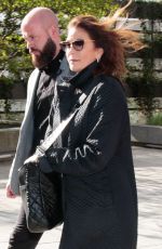 TERI HATCHER Arrives at Her Hotel in Paris 04/16/2023