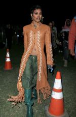 TEYANA TAYLOR Night Out at 2023 Coachella Valley Music and Arts Festival in Indio 04/14/2023