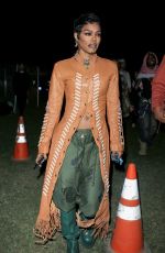 TEYANA TAYLOR Night Out at 2023 Coachella Valley Music and Arts Festival in Indio 04/14/2023