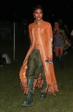 TEYANA TAYLOR Night Out at 2023 Coachella Valley Music and Arts Festival in Indio 04/14/2023