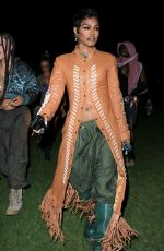 TEYANA TAYLOR Night Out at 2023 Coachella Valley Music and Arts Festival in Indio 04/14/2023