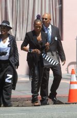TICHINA ARNLD Arrives at Martin Lawrence