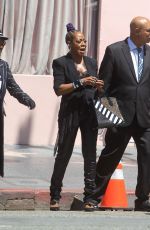 TICHINA ARNLD Arrives at Martin Lawrence