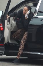 TRACEE ELLIS ROSS Arrives at a Private Gym in Los Angeles 04/26/2023