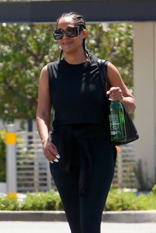 TRACEE ELLIS ROSS Leaves Workout Session in West Hollywood 04/20/2023