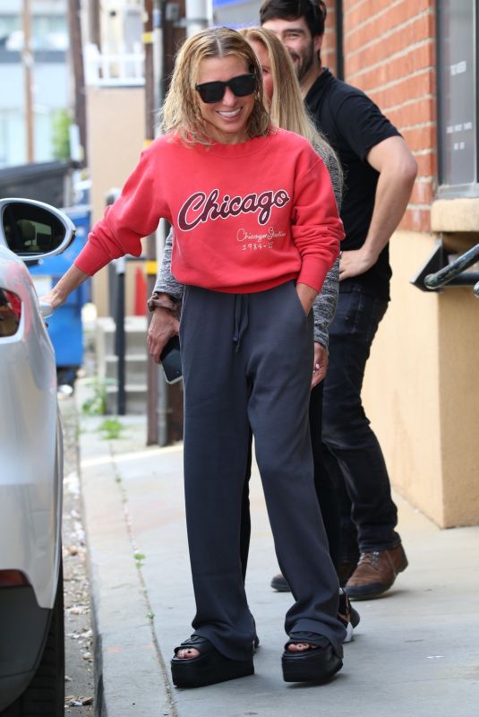 TRACY ANDERSON Leaves Her Gym in Los Angeles 04/25/2023
