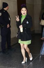 TRICIA FUKUHARA Leaves Today Show in New York 04/03/2023