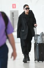 VANESSA HUDGENS Arrives at Laguardia Airport in New York 04/11/2023