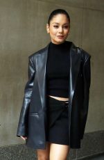 VANESSA HUDGENS Leaves Today Show in New York 04/11/2023