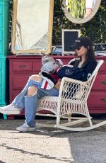 VICTORIA JUSTICE Shopping at Flea Market in Los Angeles 04/02/2023